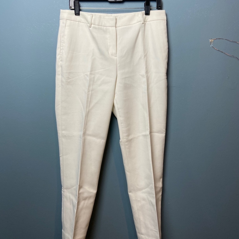 Straight-legged dress pants